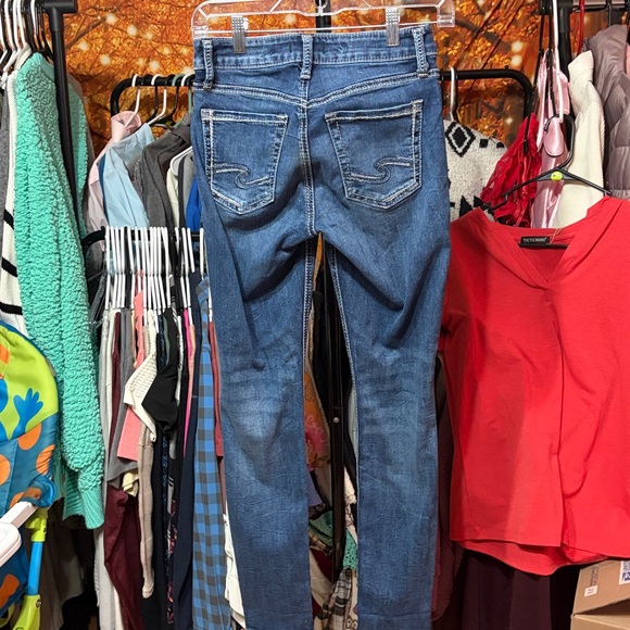 Silver Jeans Co Avery Skinny High Rise Curvy Fit W25 L29 - Picture 2 of 5